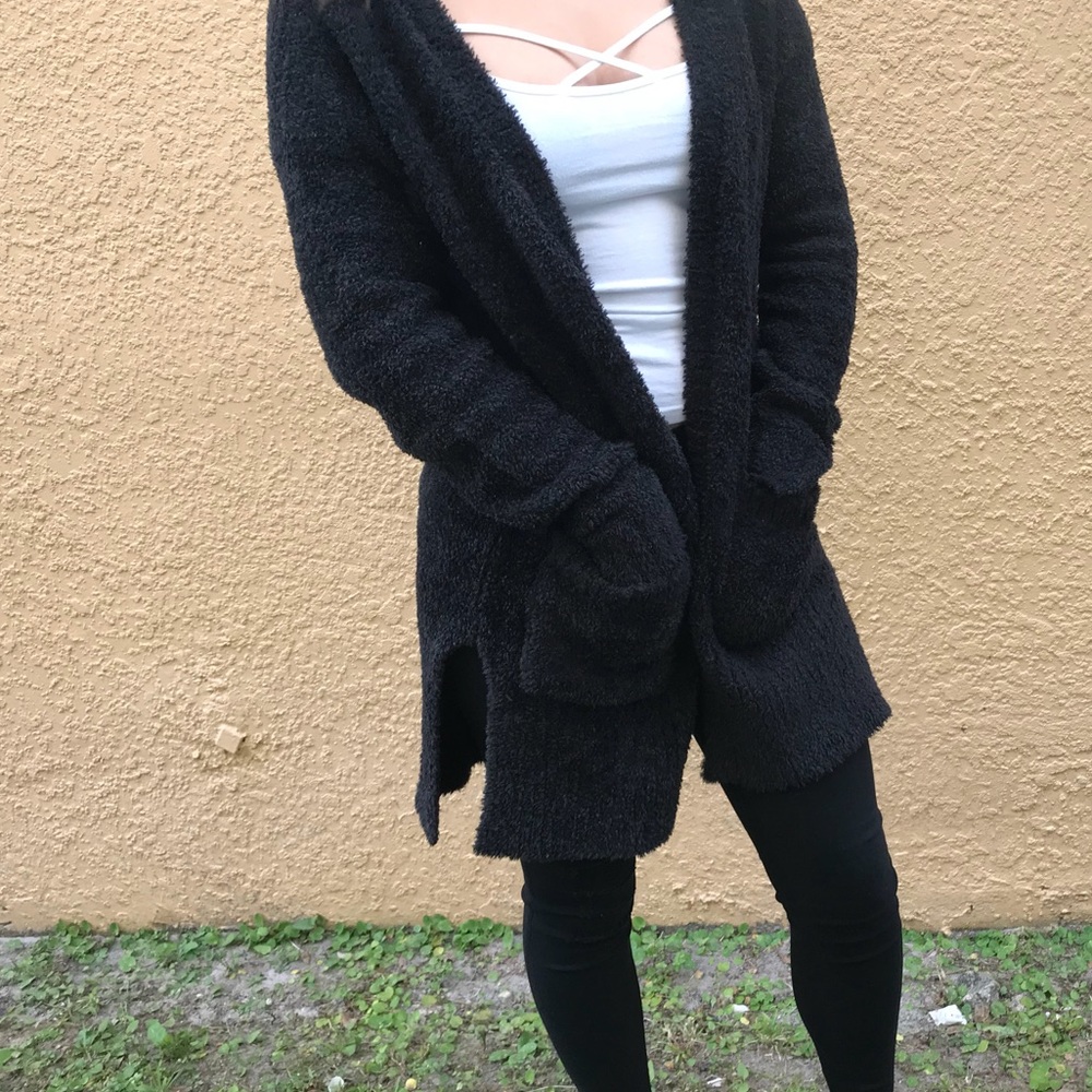 Cozy Fur Cardigan